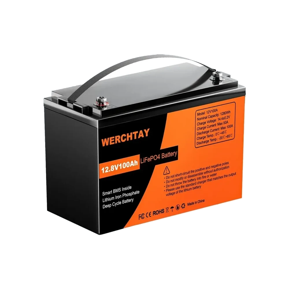Werchtay LiFePO₄ 12,8 В · 100 А·год